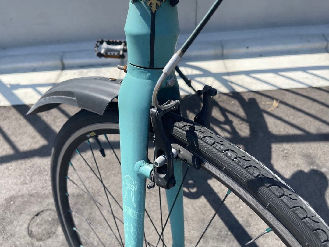 Bianchi クロスバイク ローマ3 チェレステ