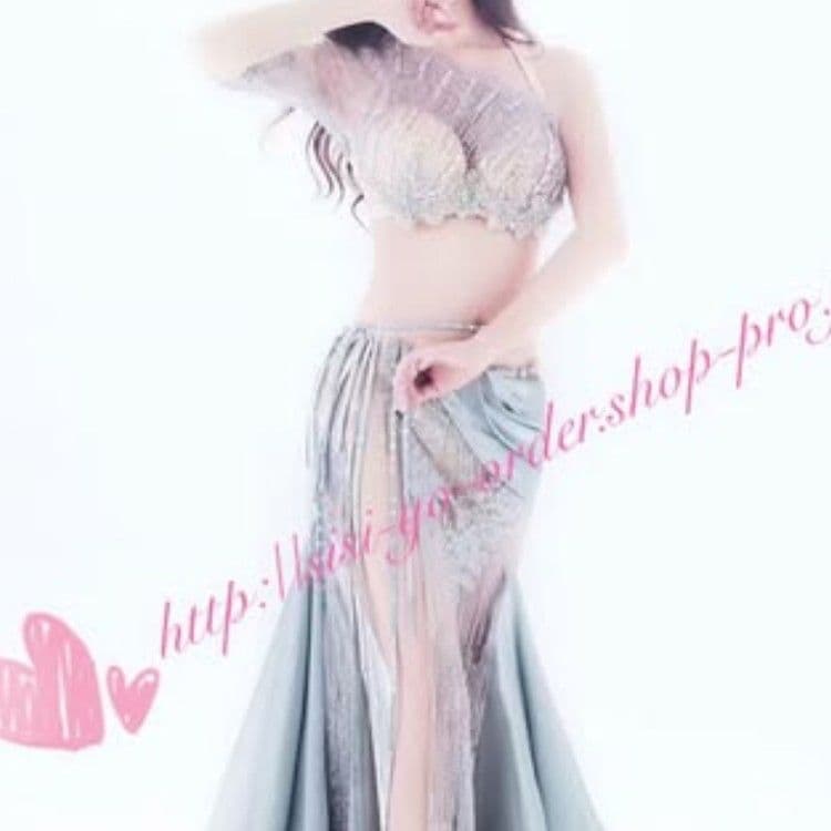 ベリーダンス セットアップ 緑