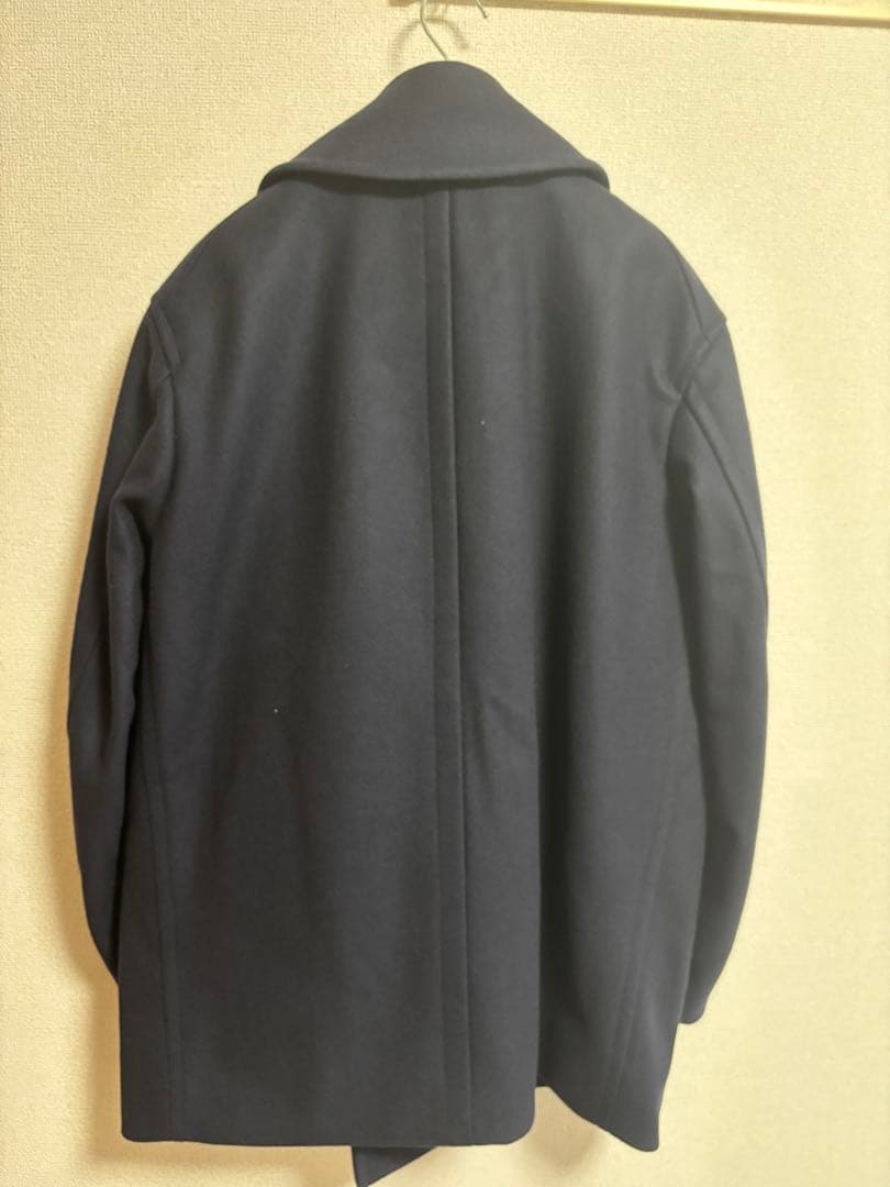 ＋Ｊ　ユニクロ　ピーコート L ネイビー