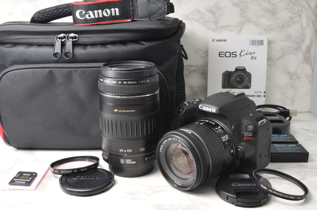 Canon EOS Kiss X9⭐️ダブルレンズ スマホ転送 Wi-Fi 高画質