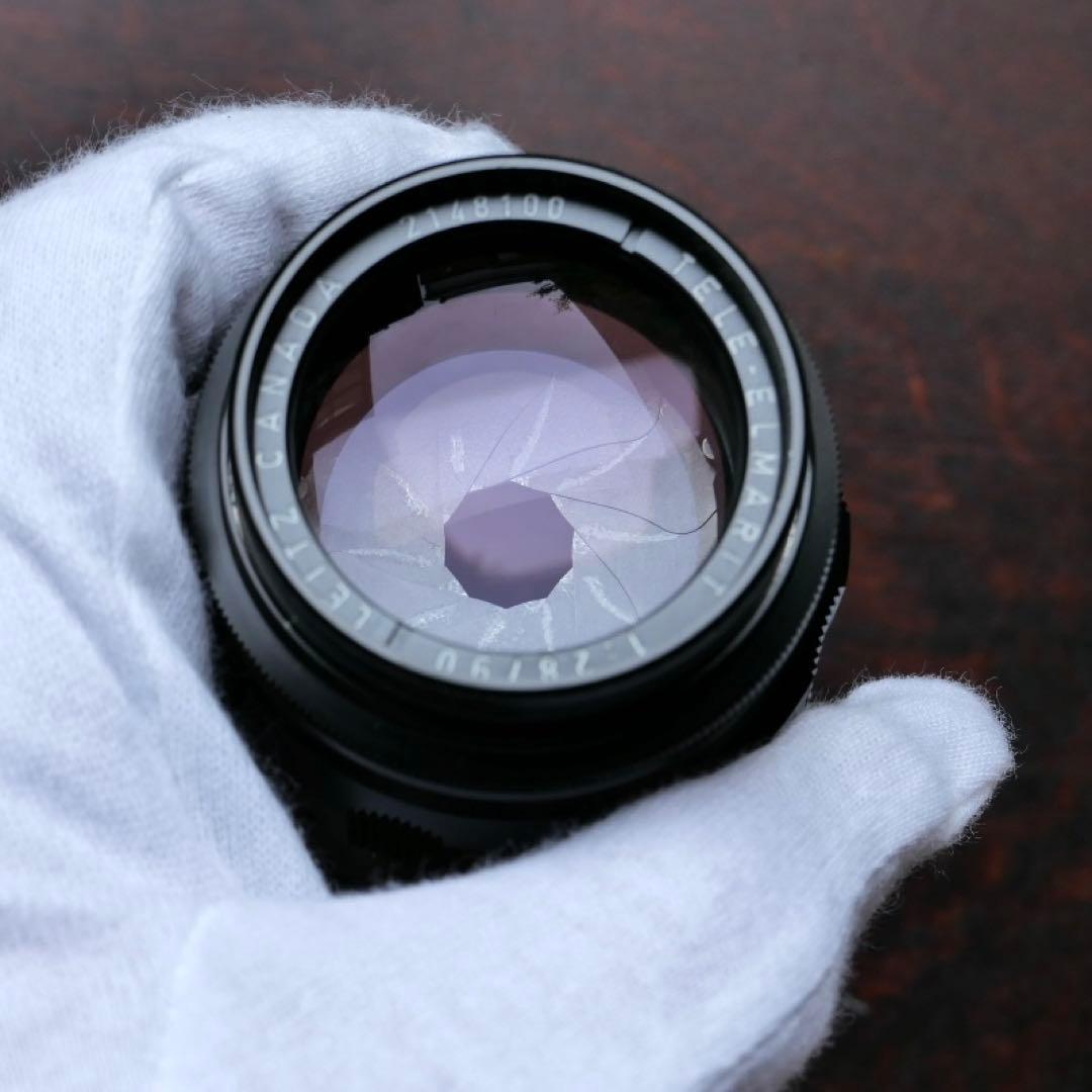 Leica(ライカ) テレエルマリート 90mm/F2.8(極美)&純正フード