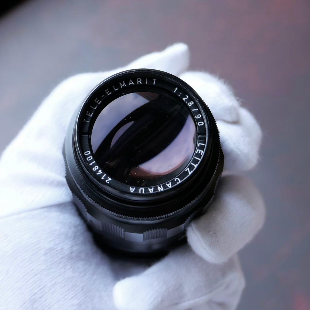 Leica(ライカ) テレエルマリート 90mm/F2.8(極美)&純正フード