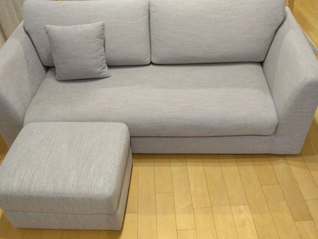 ソファ　ファブリックタイプ【送料込み】ニトリ　約185㎝幅