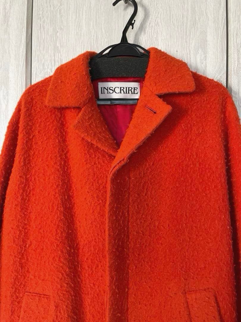 INSCRIRE アンスクリア ウールアルパカコート