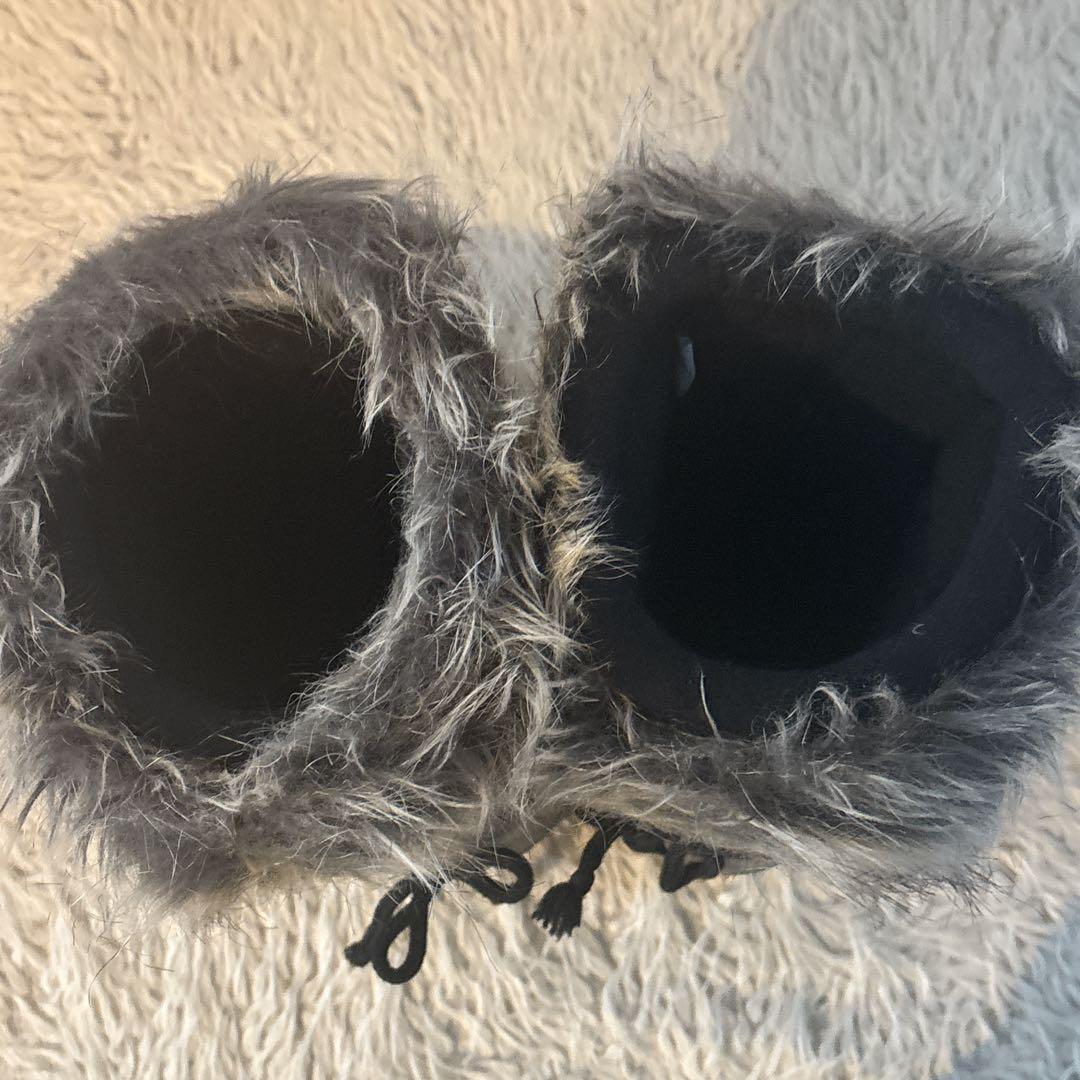 ♡美品♡ MOON BOOT TECNICA テクニカ　ムーン　ファー　ブラック