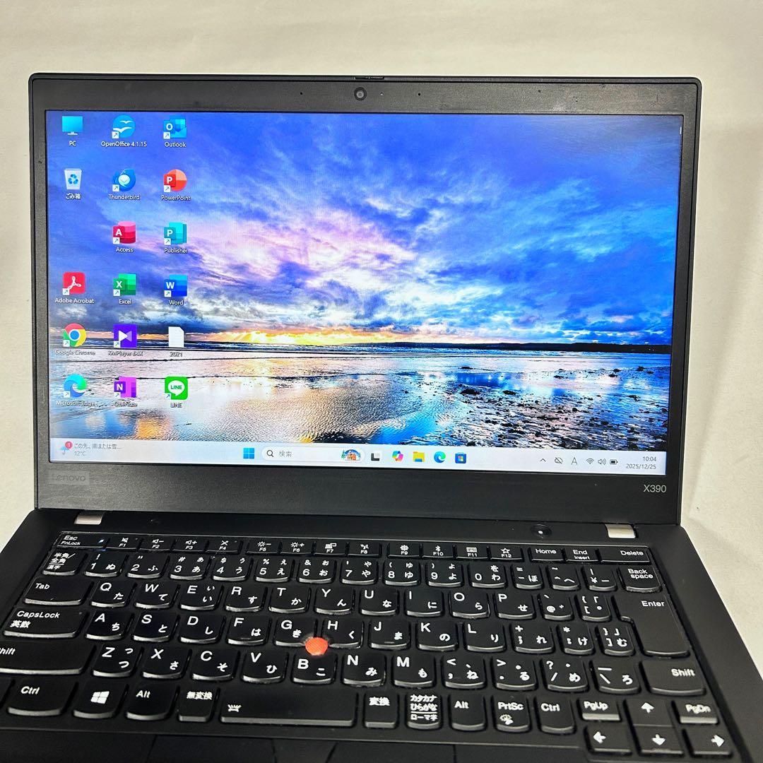シャー様i7/16GB/512GB｜ThinkPad X390｜バッテリー◎