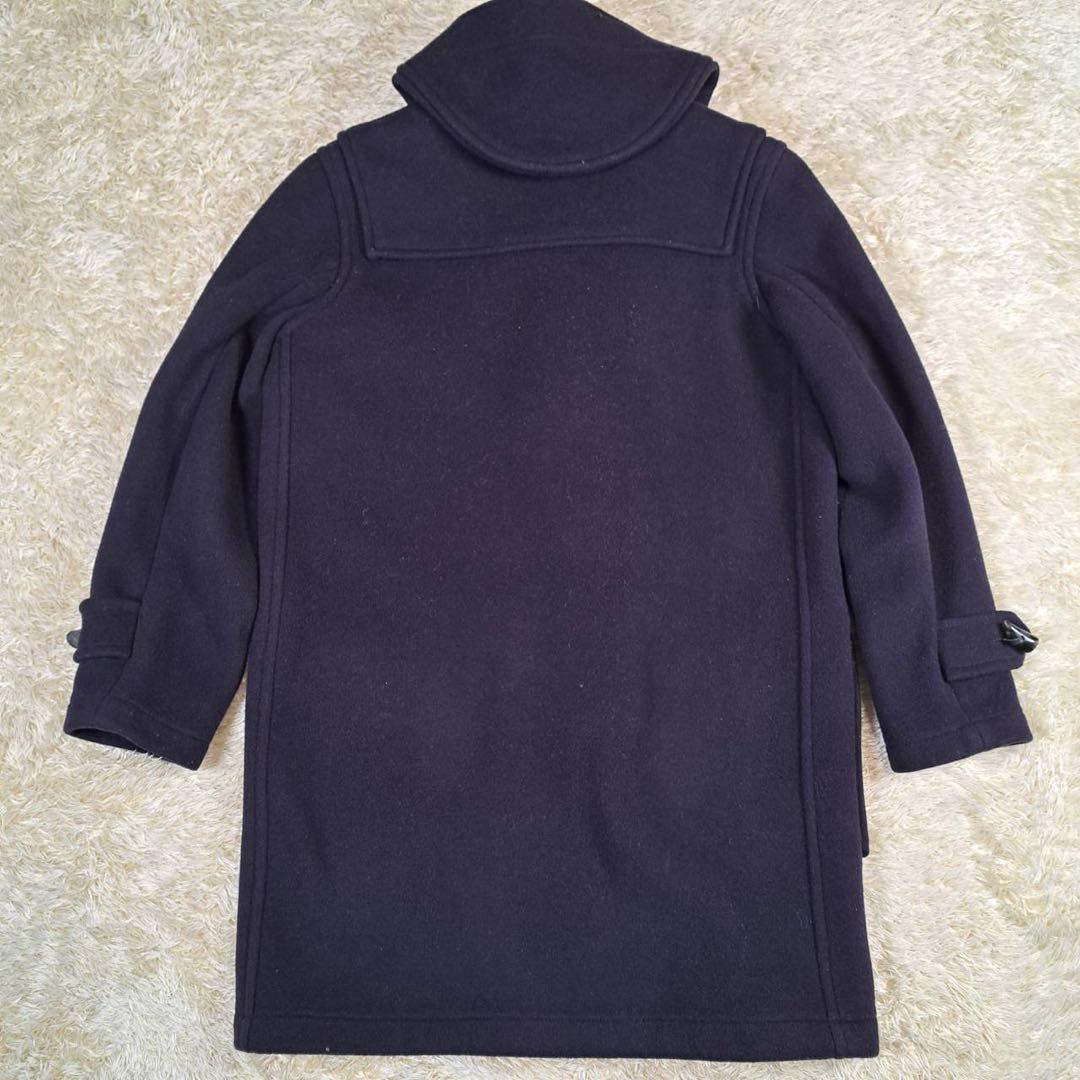 極美品　Gloverall ブラックウォッチ ダッフルコート ネイビー