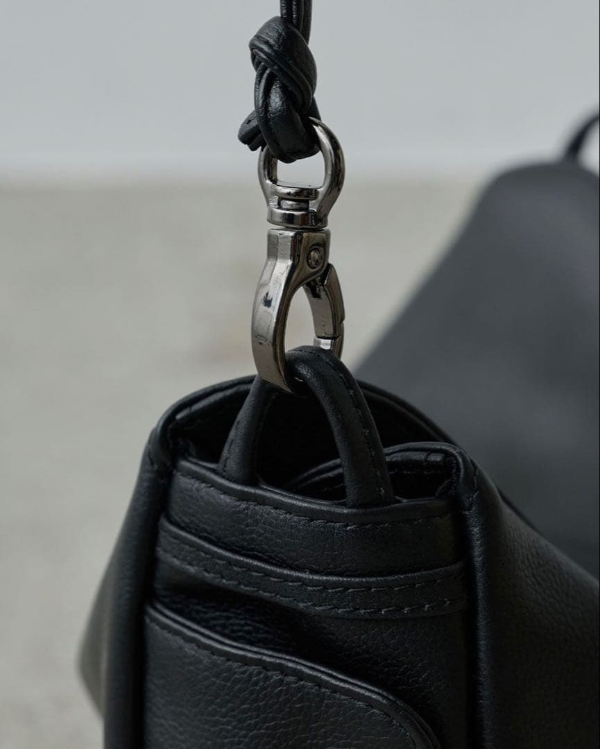 【新品】crewre マルチウェイソフトレザーバッグ black