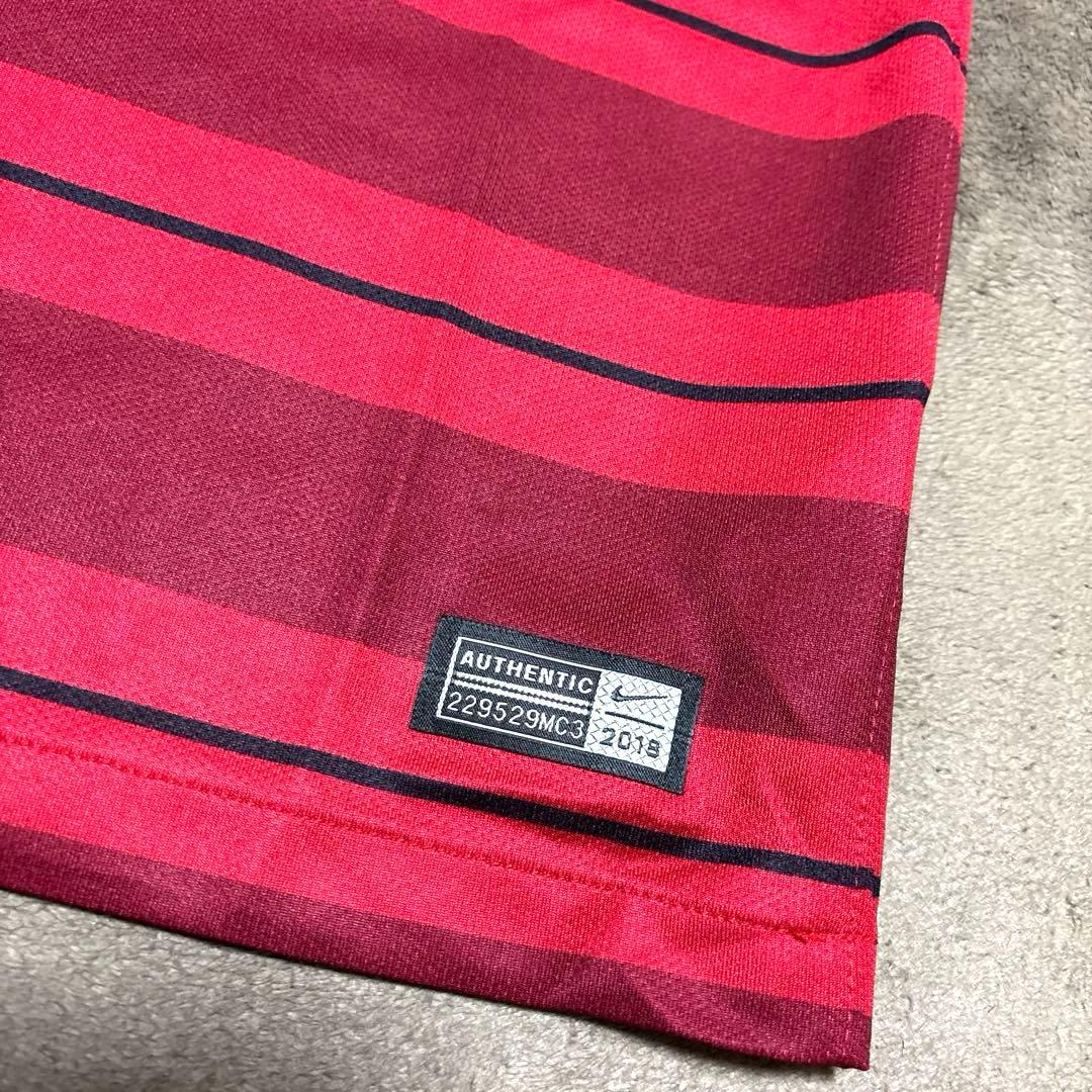 【美品】鹿島アントラーズ 土居聖真 背番号8 2018 ホーム ナイキ Mサイズ