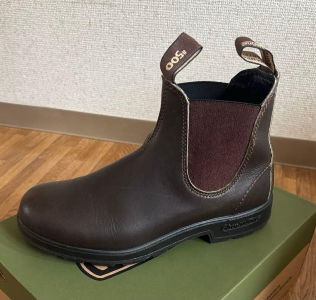 ブランドストーン　サイドゴアブーツ　UK6　#500　ブラウン