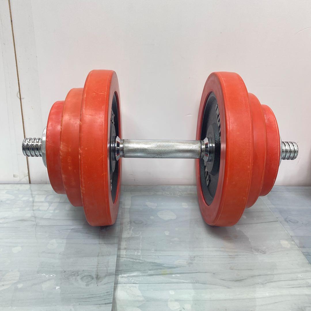 iROTEC アイロテックダンベルプレート　ダンベルシャフト40キロkgダンベル