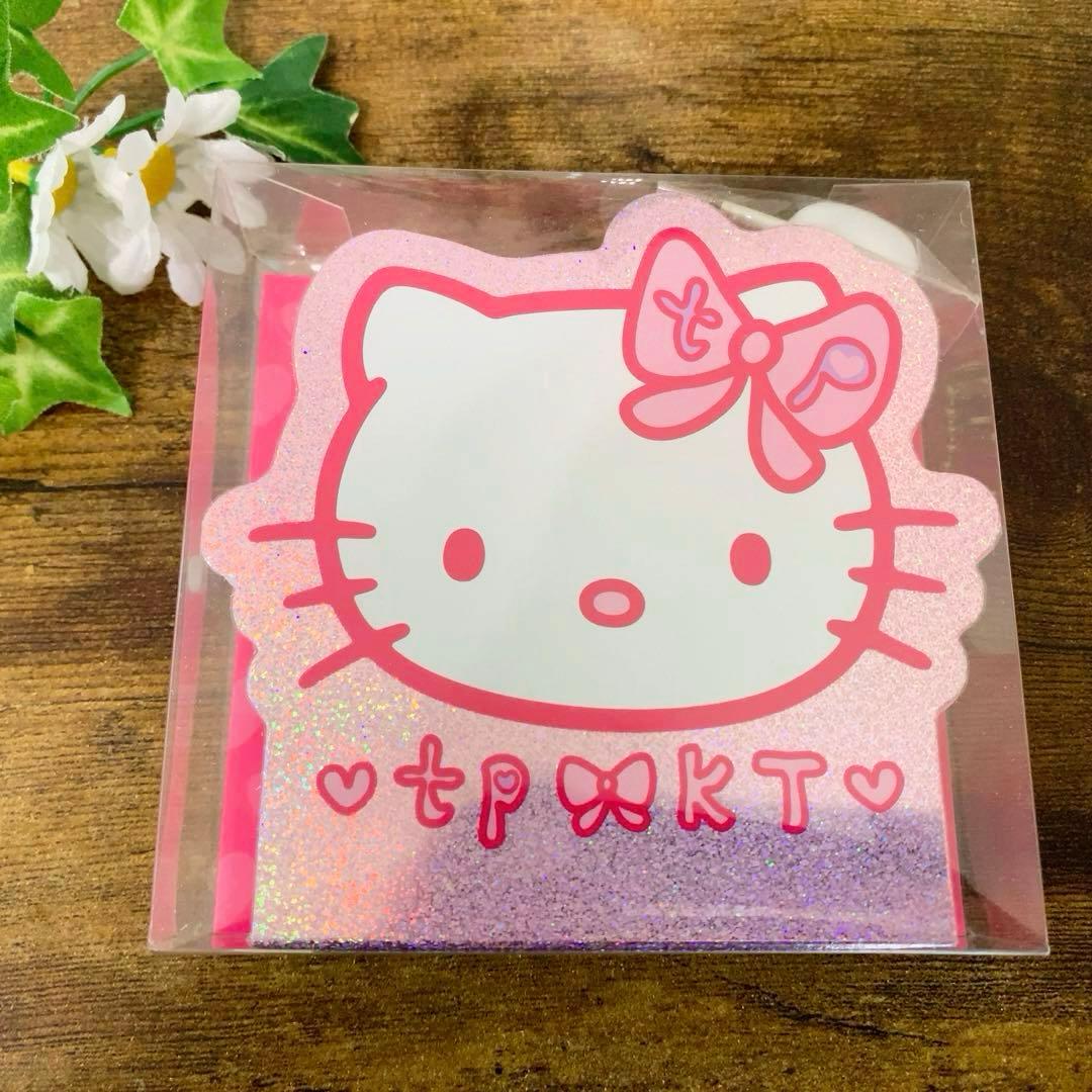 【新品】激レア　2005 tinkpink コラボ　キティ　マスコット付き　メモ