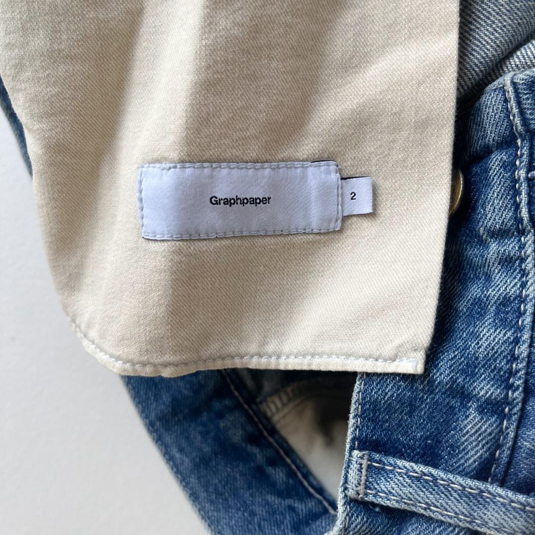 パンツ 25AW Graphpaper Denim Two Tuck Tapered