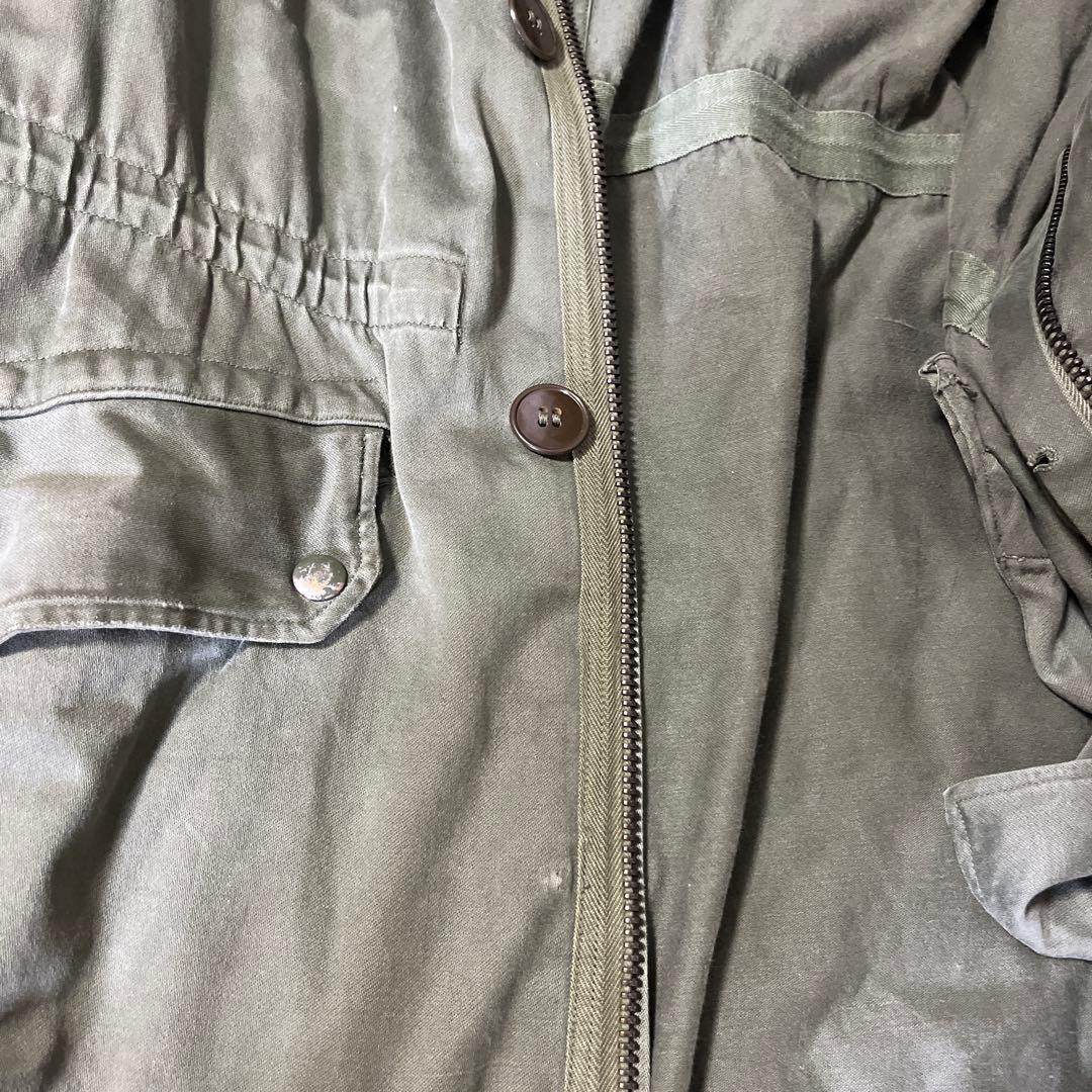 60s フランス軍 実物 M-64フィールドパーカー 1969年製 サイズ108