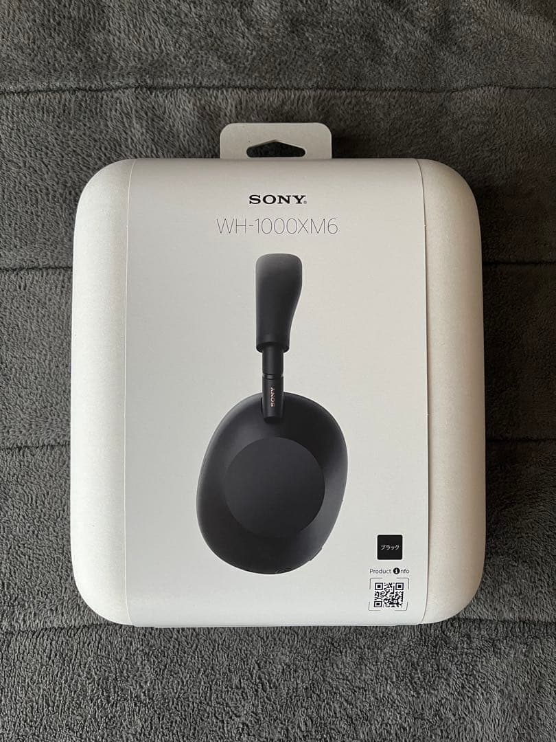 SONY WH-1000XM6 ワイヤレスヘッドホン ブラック ソニー