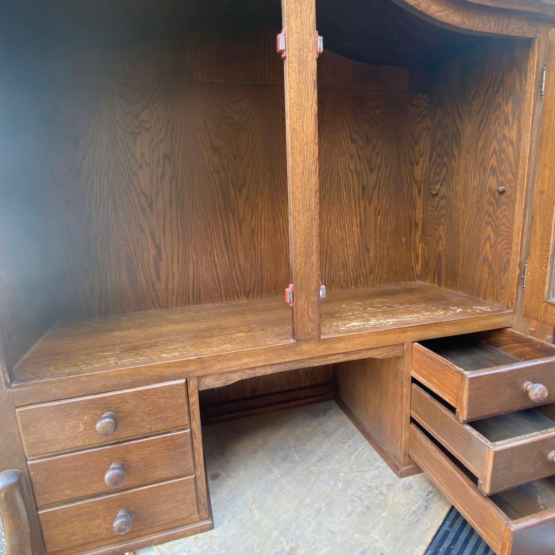 ※配送可能地域要確認　食器棚　アンティーク風