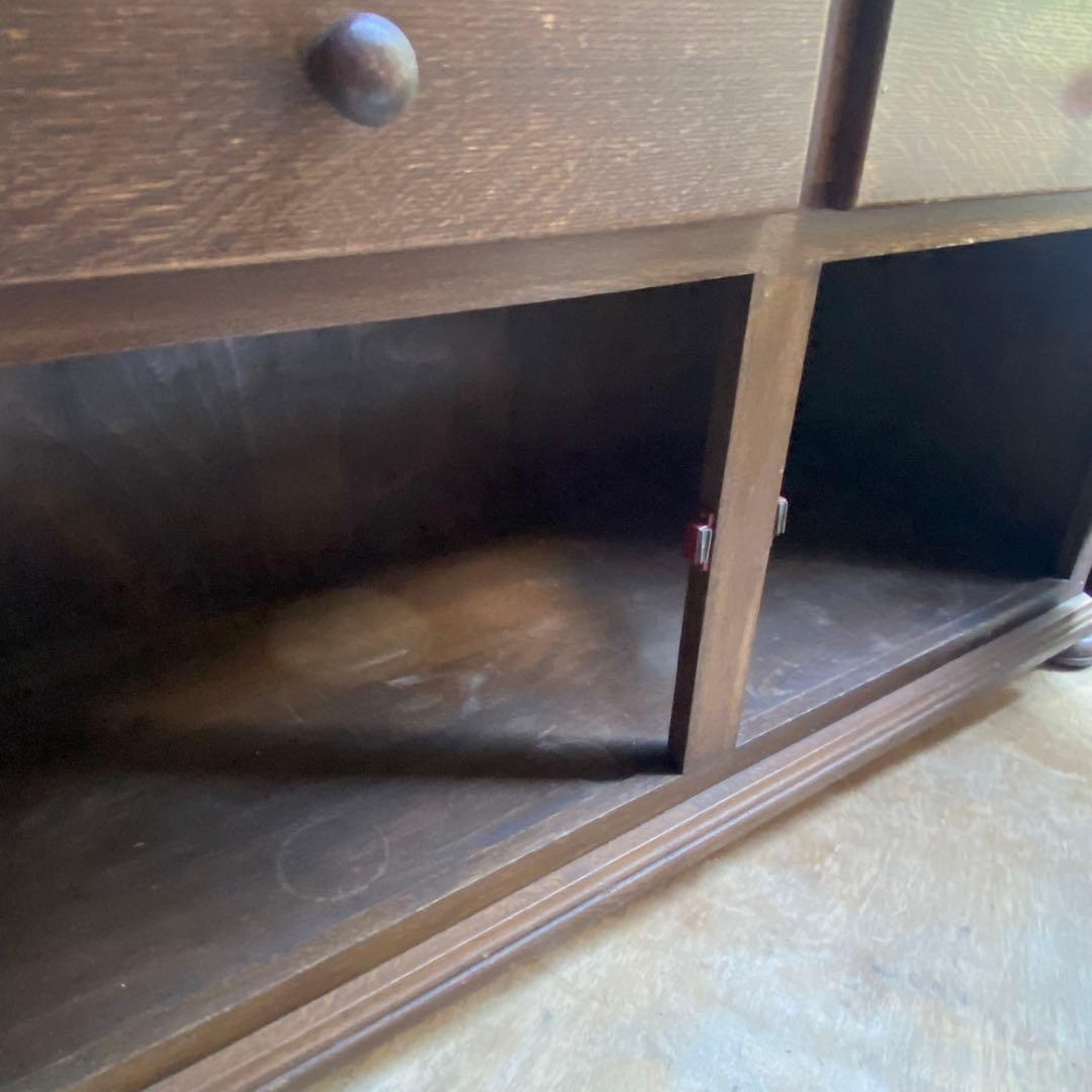 ※配送可能地域要確認　食器棚　アンティーク風