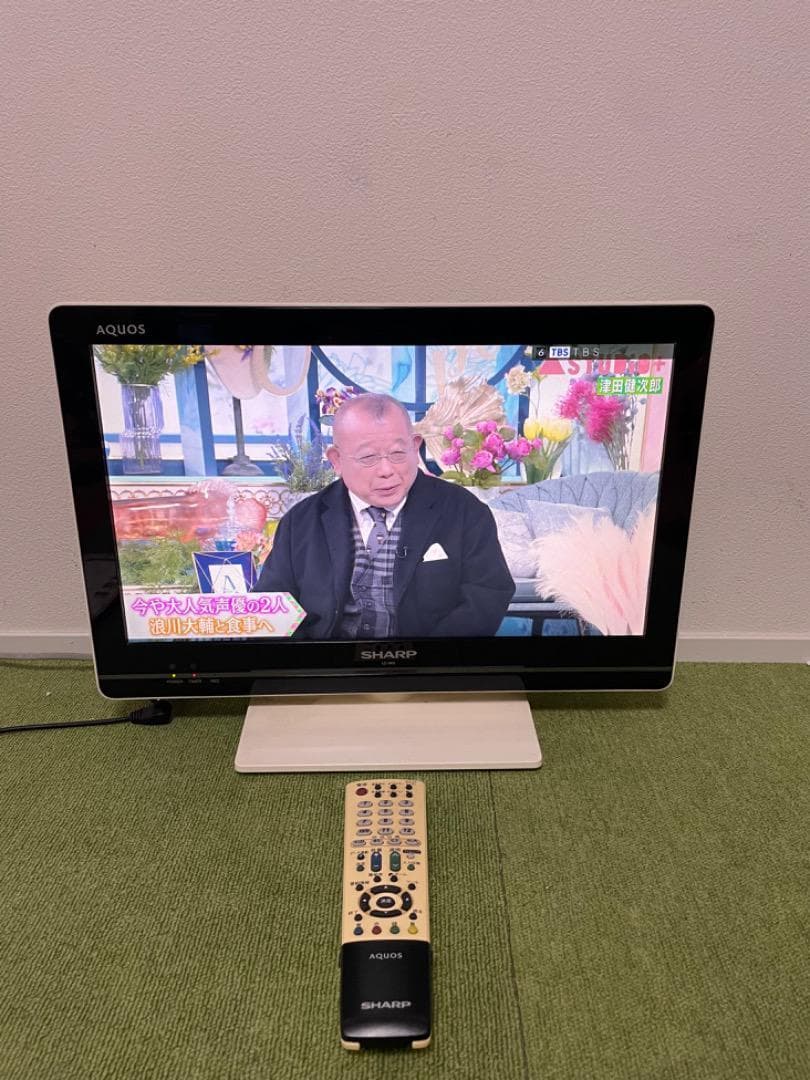 SHARP テレビ すぐ録画可　外付けHDD付き LC-19K5 ハイビジョン