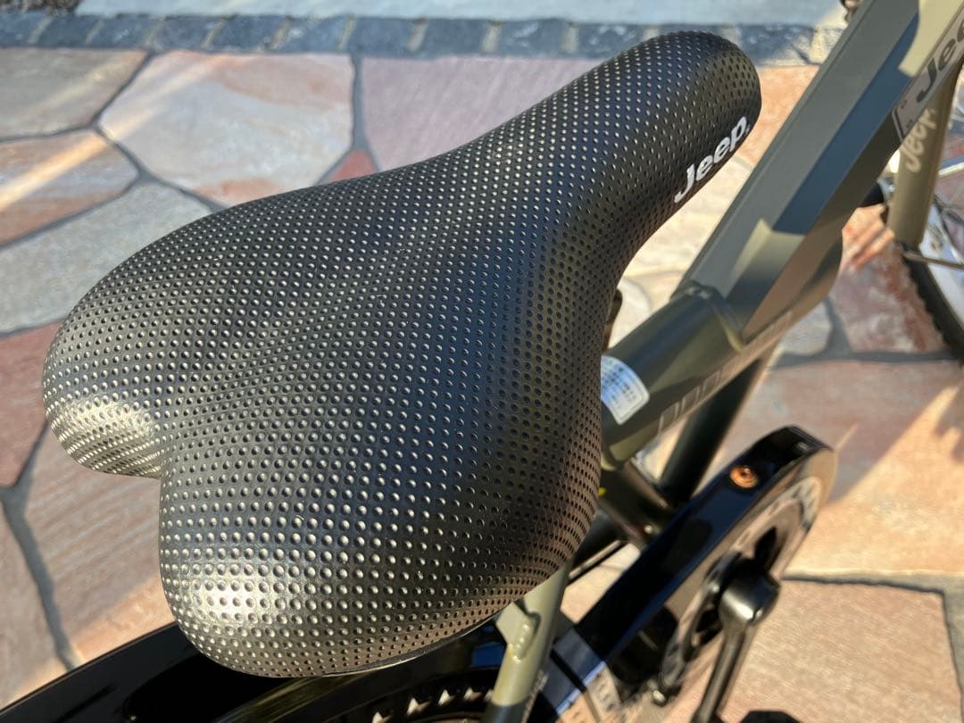 【♡NJAT♡ 】Jeep 子供用自転車 16インチ オリーブグリーン