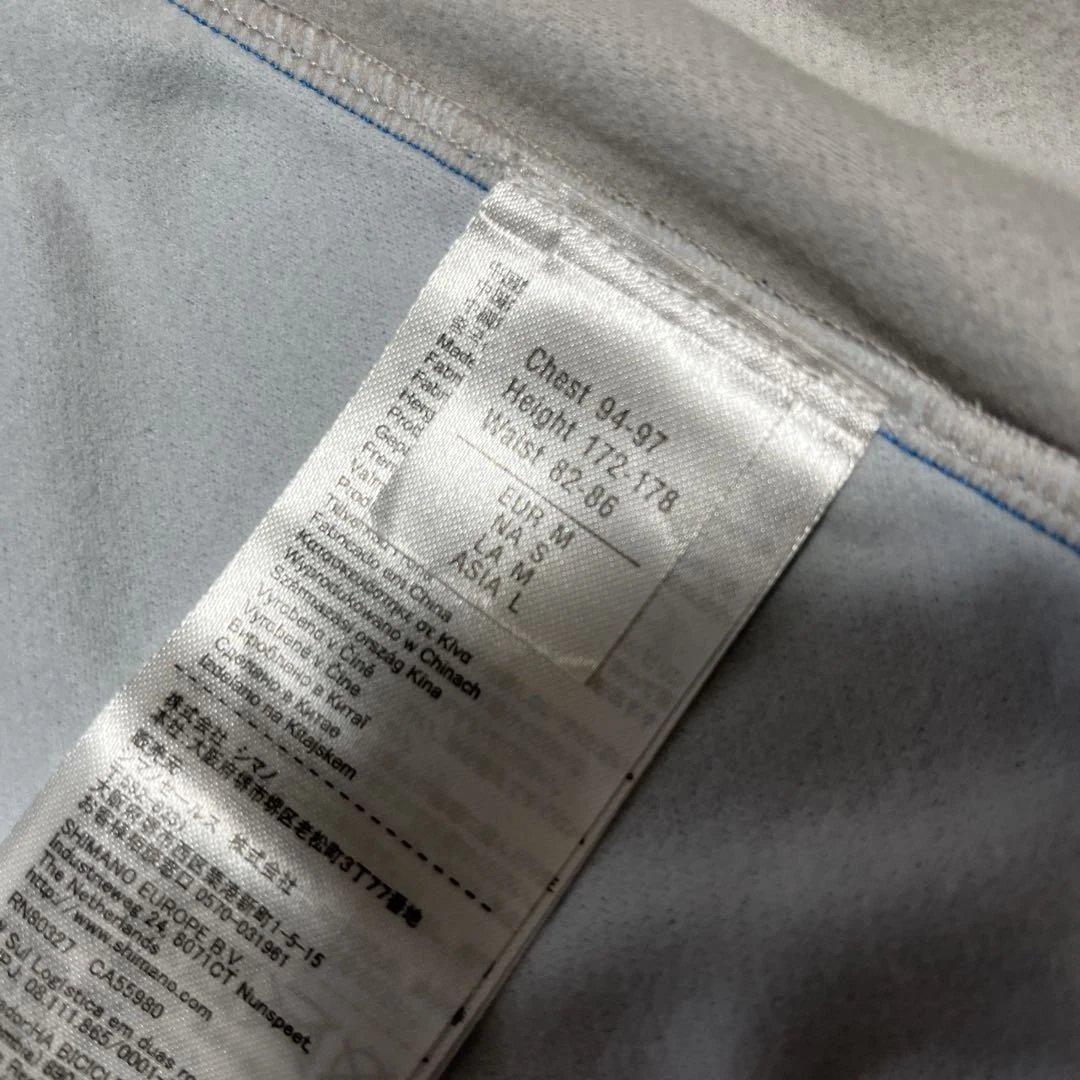 SHIMANO サイクルジャージ 青/黒 EU S