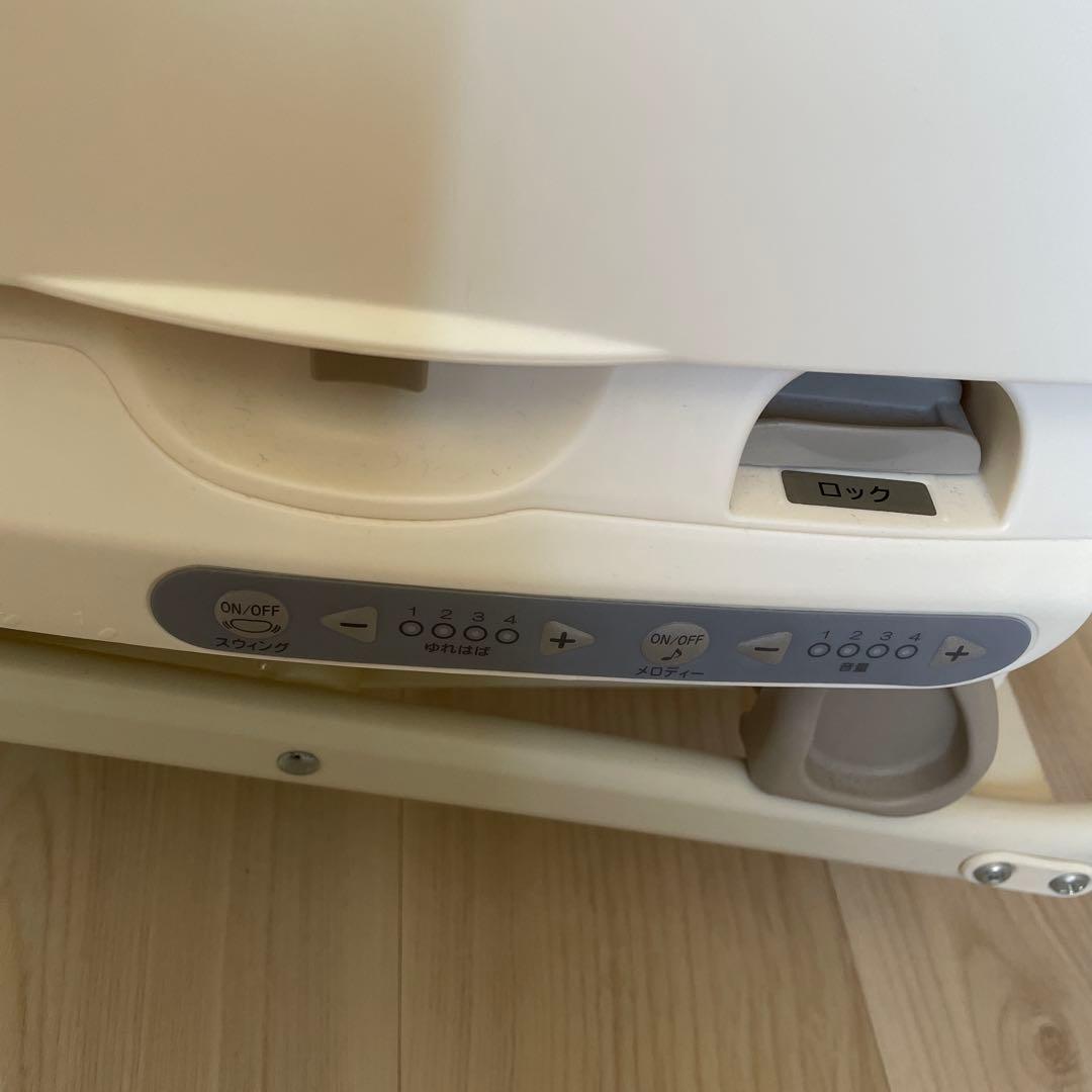 【美品】コンビ ネムリラ AUTO SWING エッグショック ココアブラウン