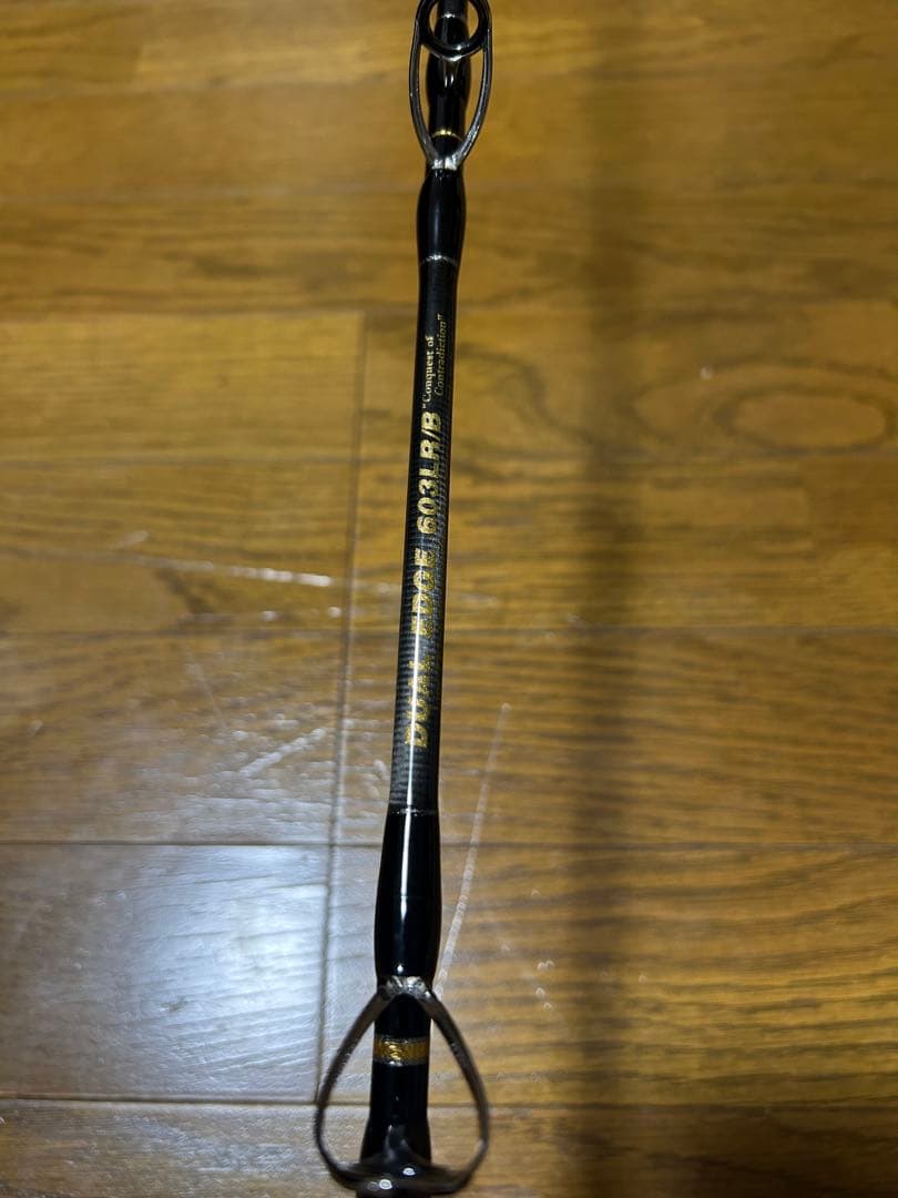 MCワークス　デュアルエッジ　603LR/B ベイトモデル　黒×金