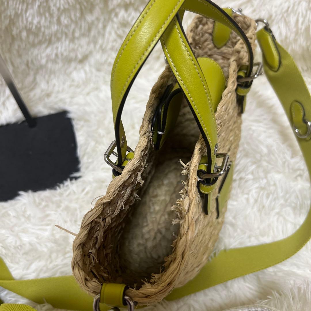 美品　コーチ CJ519 ショルダーバック 2WAY　ハンドバック　カゴバック