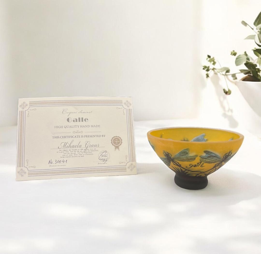 ◆証明書付◆Emile Galleエミールガレ　茶器　ボンボニエール