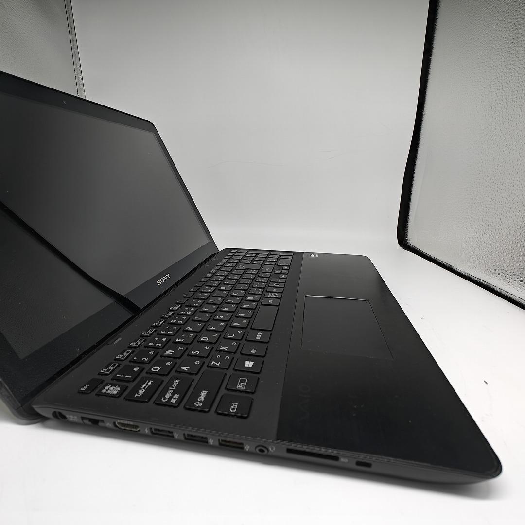 【VAIO】SVF 爆速i7 新品SSD256GB 12GB ブラックノートPC