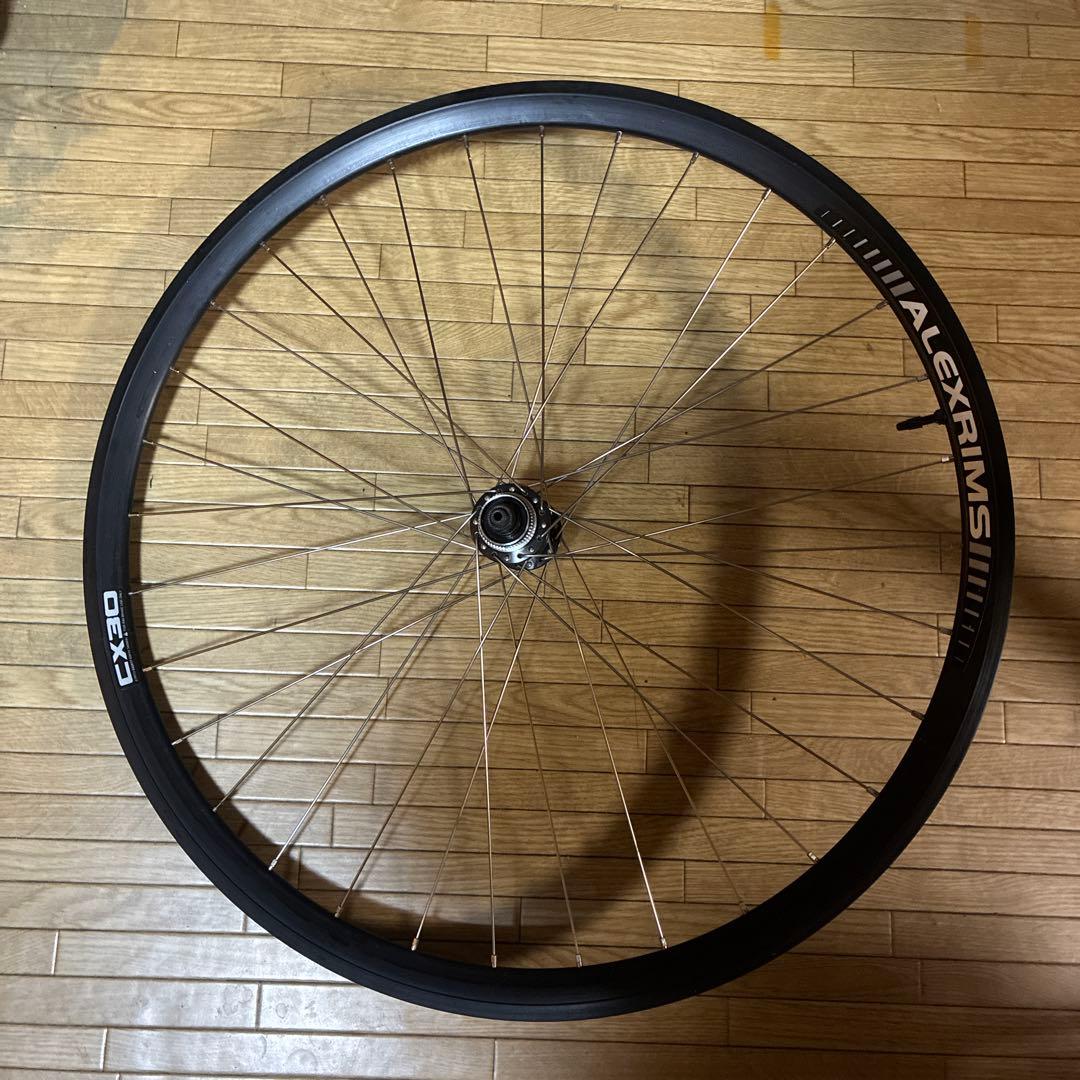 ALEXRIMS CX30手組みホイール ブラック