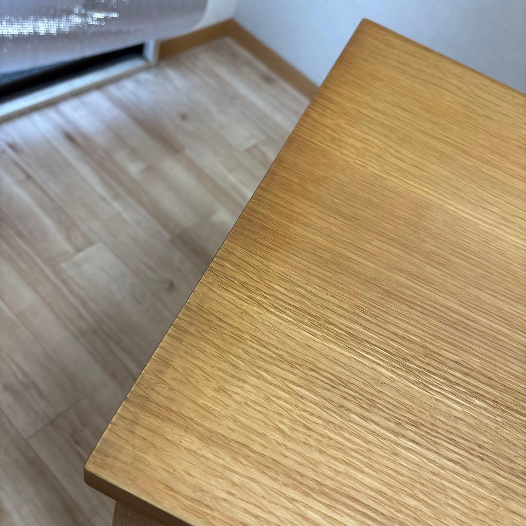 飛騨産業　HIDA 勉強机　引き出し2コ　　180cm×46cm 補助脚付き