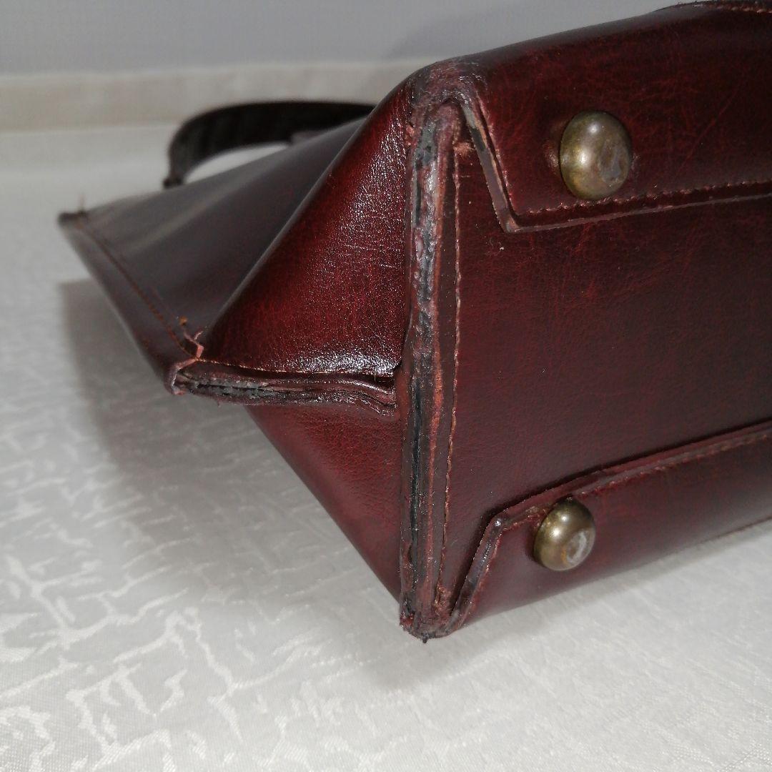 youta ヨータ 2way ビジネスバッグ レザー ボルドー