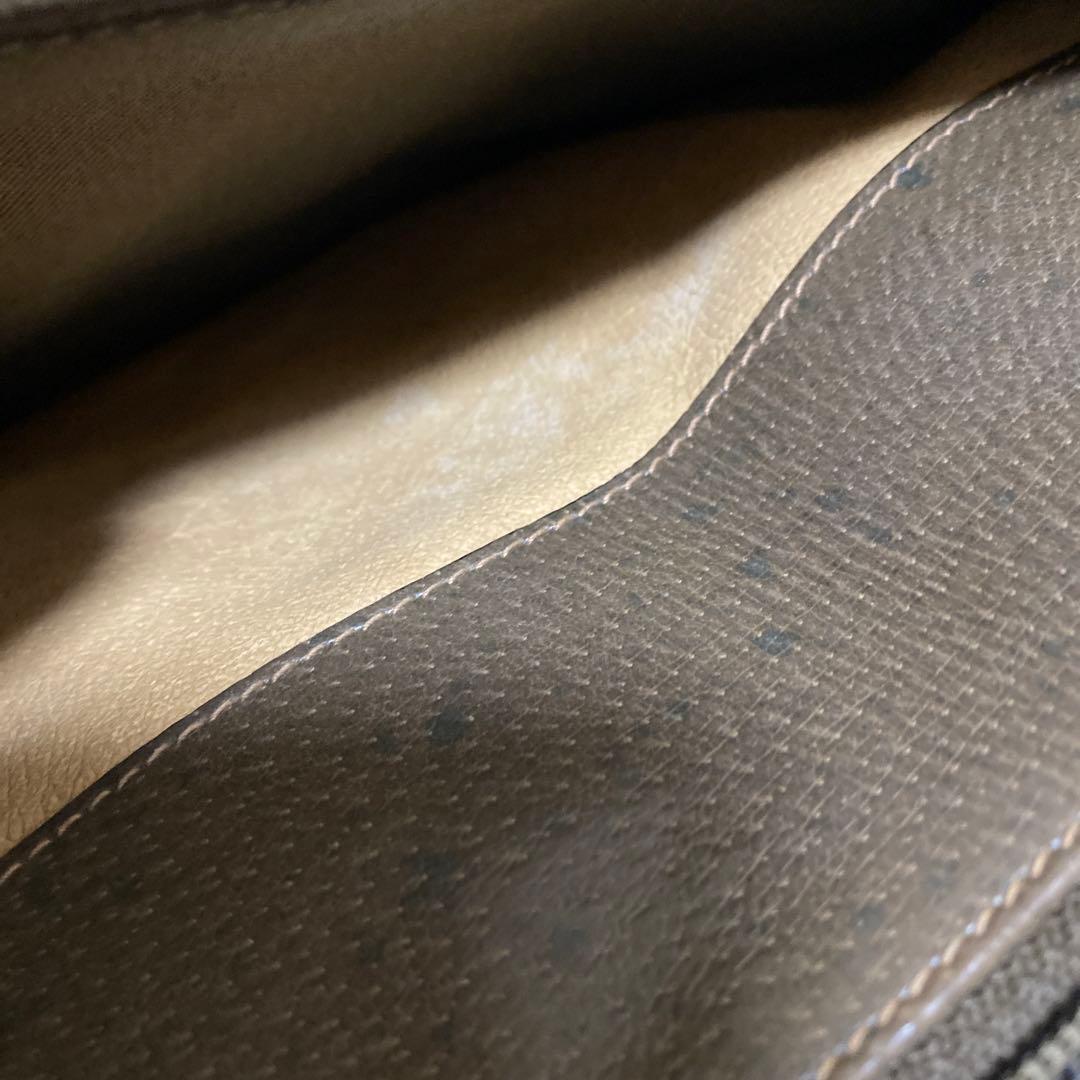 ミナミGUCCI シェリーライン ショルダーバッグ 内側難あり