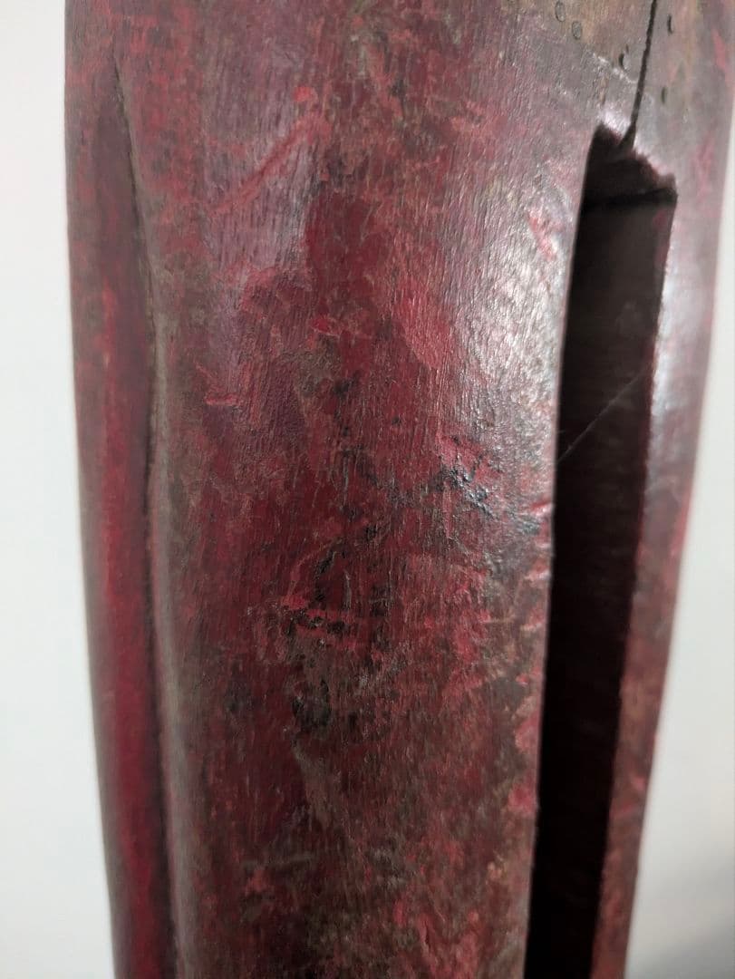 置物　アート　オブジェ　無垢　インド製　ヴィンテージ　アンティーク　木製