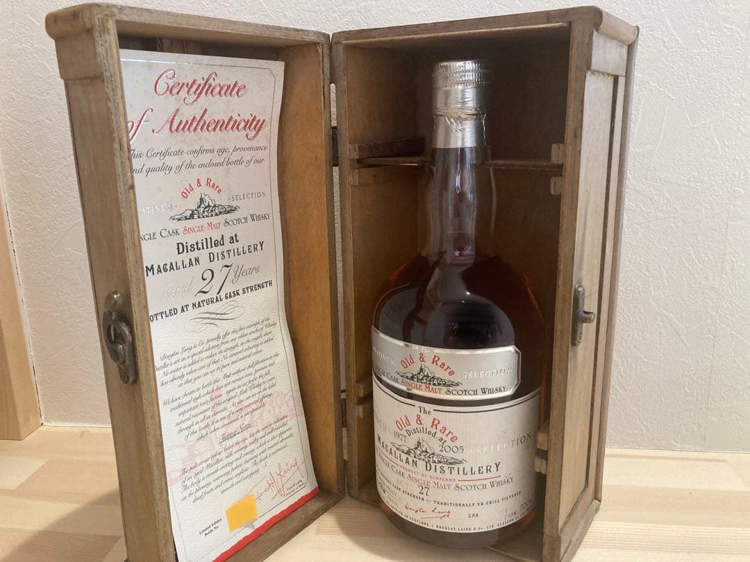 マッカラン ダグラスレイン オールド＆レア プラチナム27年 1977