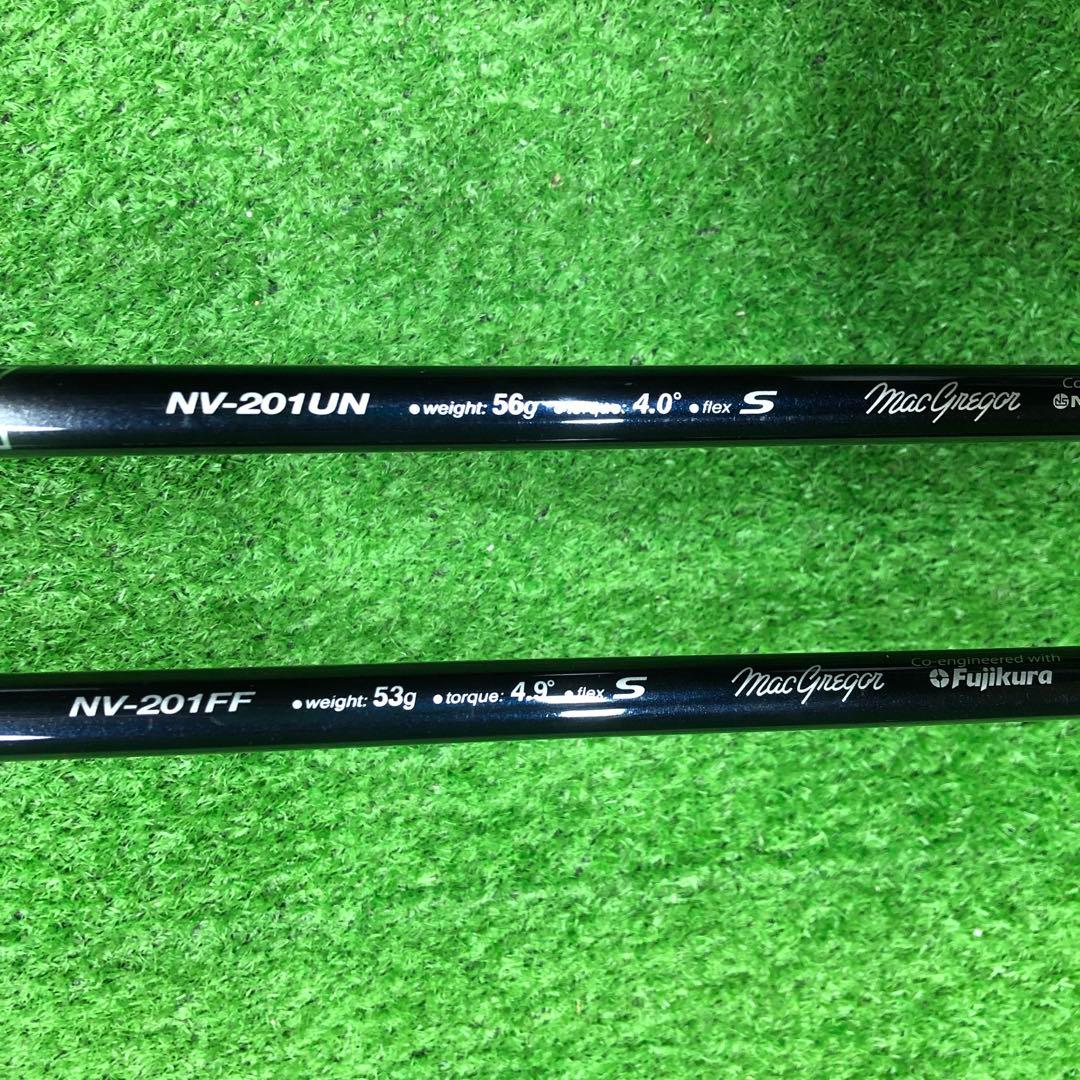 NFG-309 マグレガー FW3 UT4 flexS 2本セット mactec