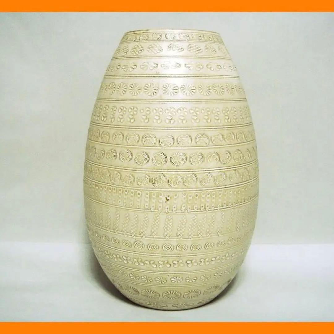 861『京焼 花瓶』　/骨董品 古美術 古道具 アンティーク