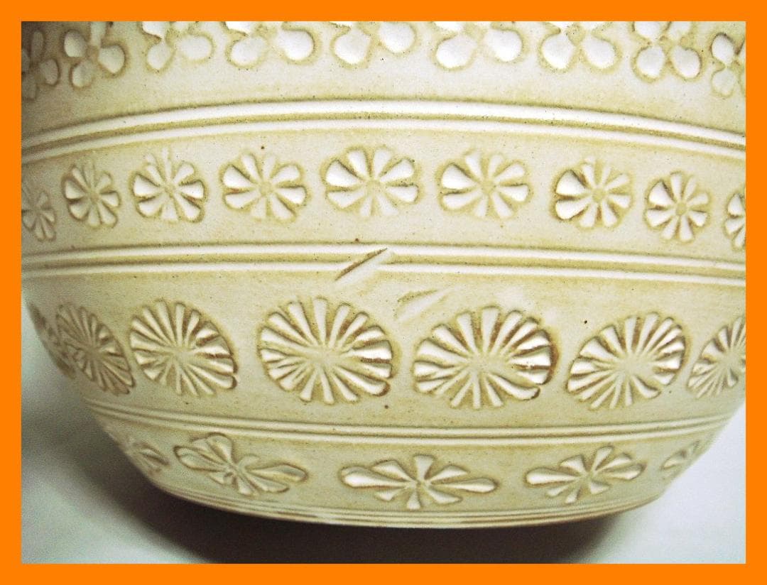 861『京焼 花瓶』　/骨董品 古美術 古道具 アンティーク