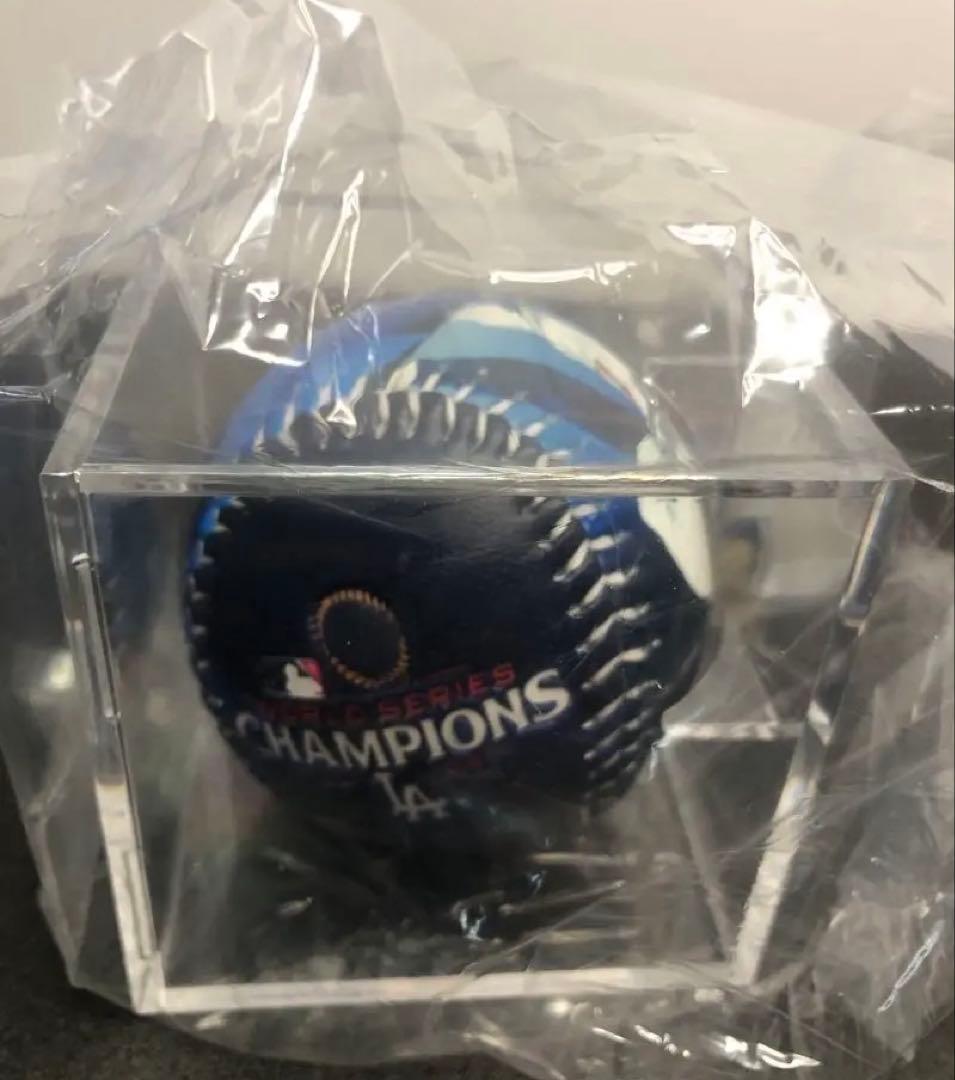 【大谷翔平 】2024年ワールドシリーズチャンピオン記念ボール！新品未開封！