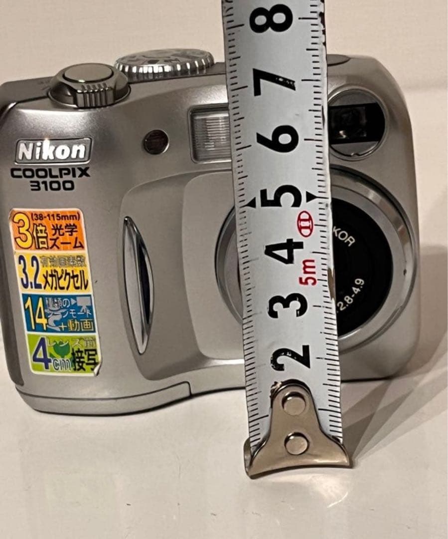 Nikon COOLPIX 3100 デジカメ 箱付き　【通電確認済み】