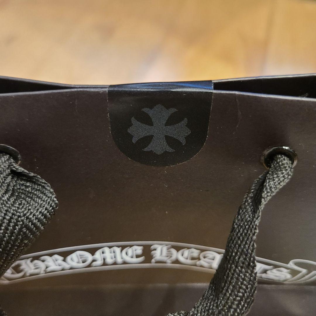 N*ア様 クロムハーツ Wベルトループ スターボタン ブラック レザー　別売リン