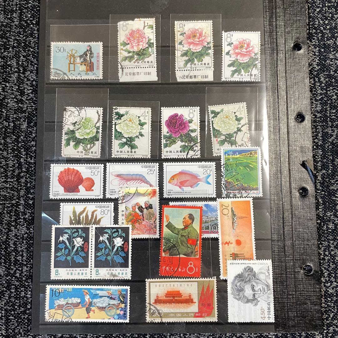 中国切手　色々まとめ売り