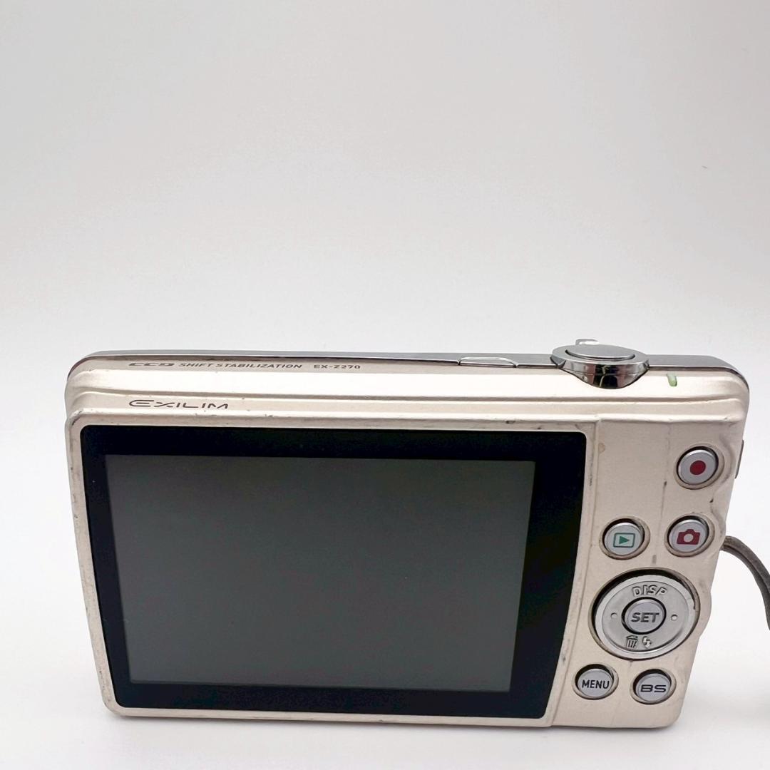 【動作品】CASIO EXILIM EX-Z270 コンデジ 動作確認済