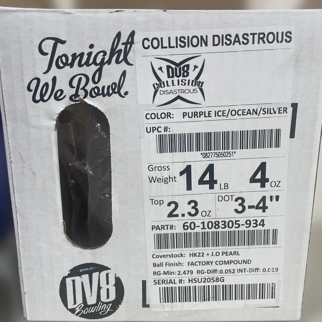 COLLISION DISASTROUS 14ポンド