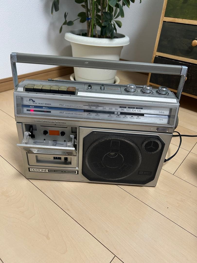 DIATONE ラジカセ FM/AMカセットデッキ JR-311