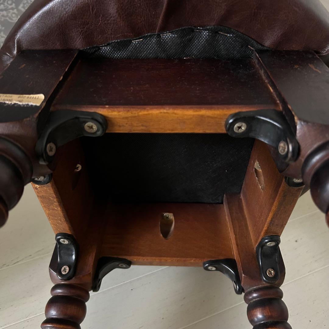 ヴィンテージ スツール 座椅子 丸椅子 チェア