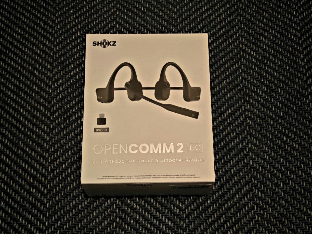 Shokz OPENCOMM2 UC (USB-C)美品