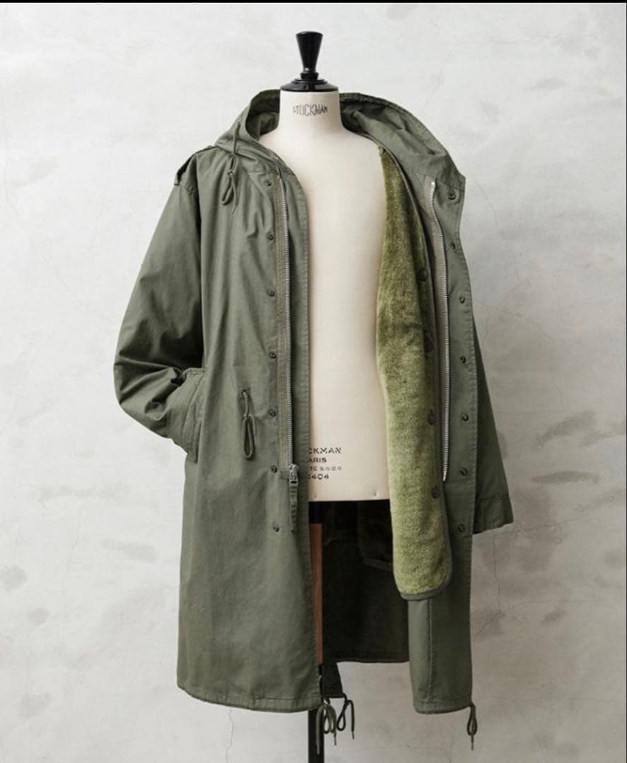 【だいあん】HOUSTONヒューストン米軍 M-51パーカモッズコート