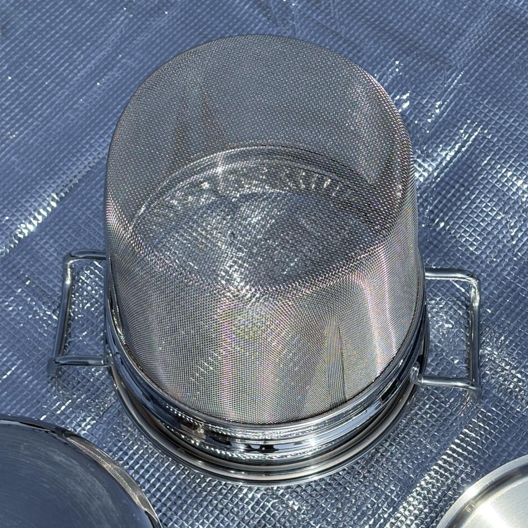 ジオ パスタポット　服部幸應監修　宮崎製作所　GEO-21P　クッキングガイド付