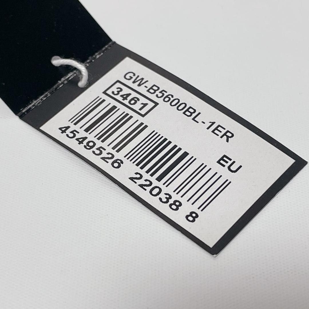 CASIO G-SHOCK 電波 ソーラー GW-B5600BL-1ER 未使用